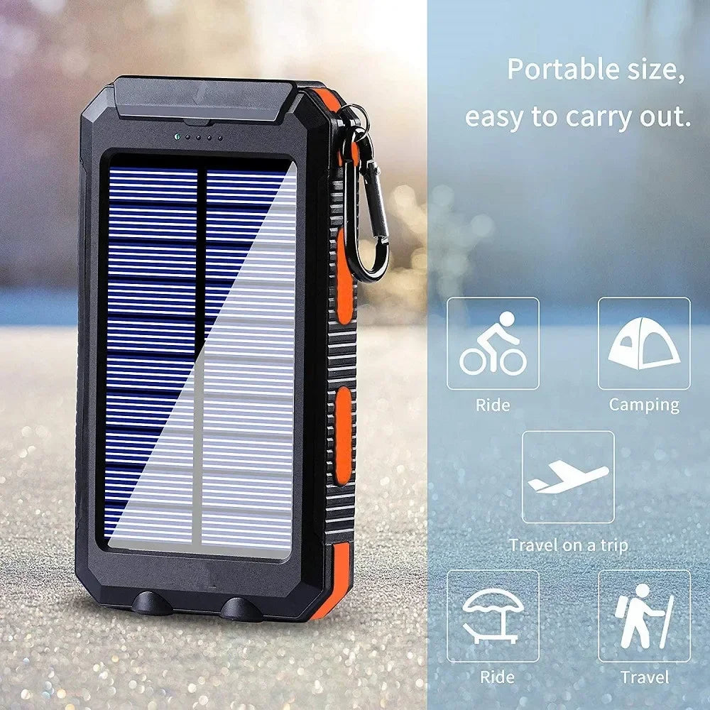 SolarMax – Batería portátil solar de 80000mAh